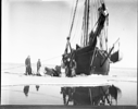 Image of Loading sledge beside the MORRISSEY's bow